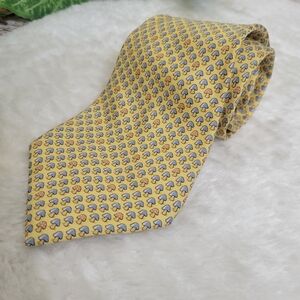 Hermès Silk Mushroom Print Men's Tie